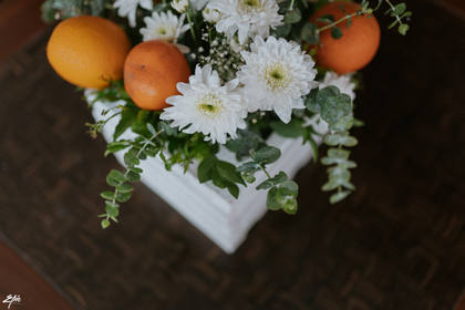 Floral detail and Tablescape — Pool Party decor — Alila Diwa Goa